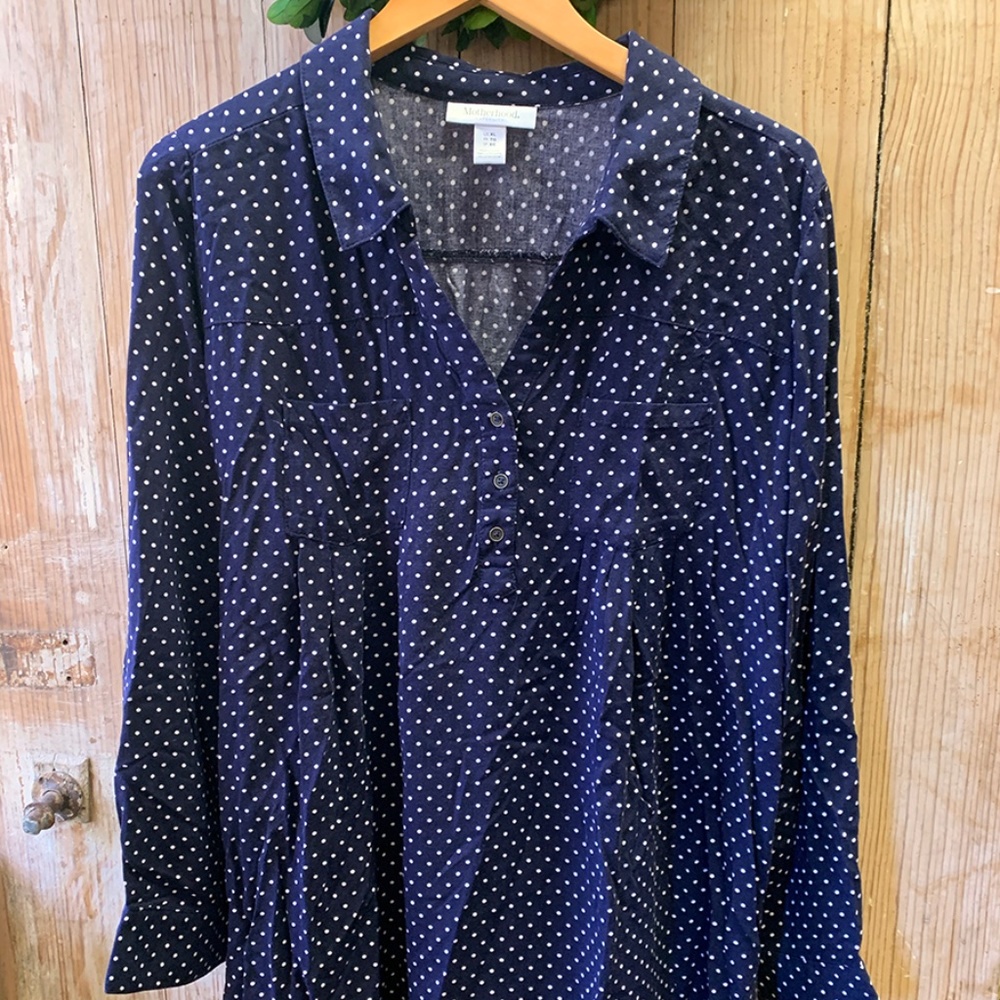 Motherhood Maternity Blouse